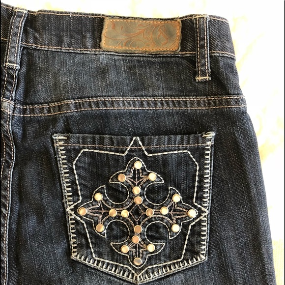 ✨ Firefly Women’s Bootcut Jeans – Size 10 – Silver Studded, Thick Stitch – EUC - Picture 8 of 8